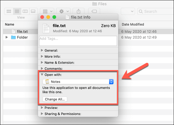 mac change default program for opening